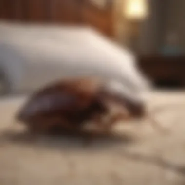 Illustration of bed bug prevention techniques