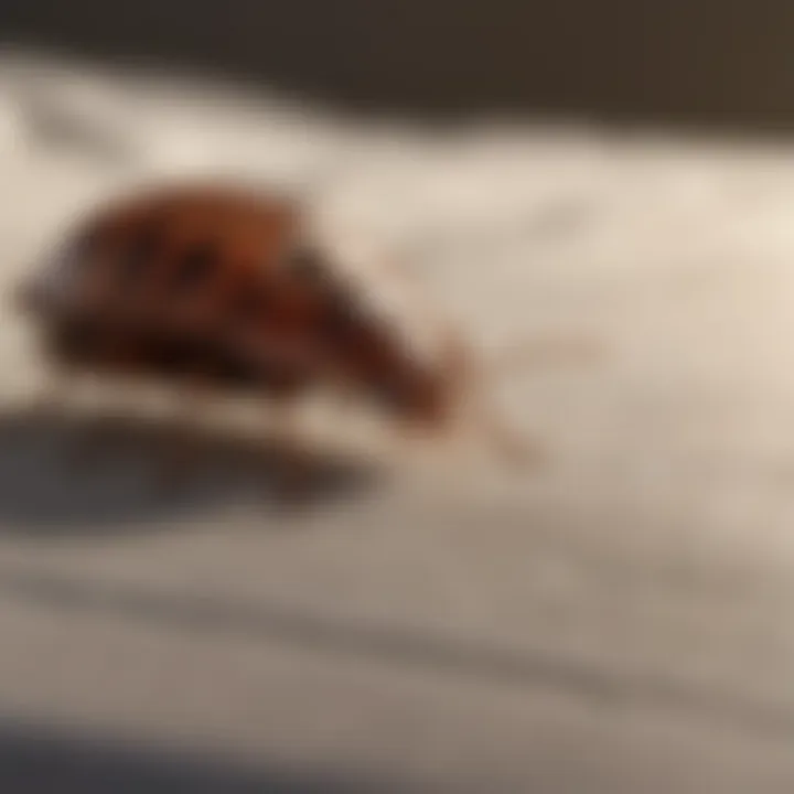 An array of treatment products for bed bugs