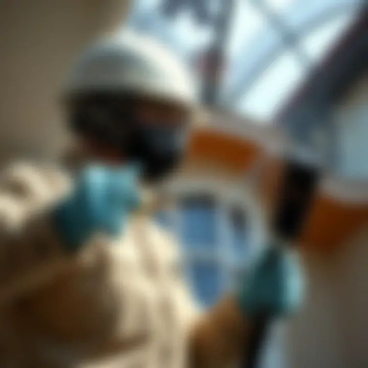 Local termite control service in action