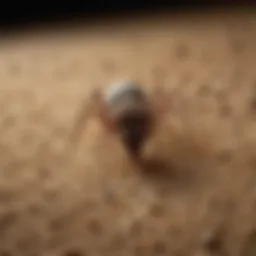 Close-up of Advion Ant Killer granules showcasing their fine texture