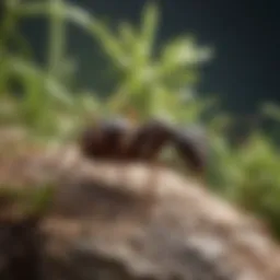 Close-up of various ant species found in Houston