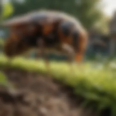 Natural Pest Control in Action Natural pest control methods being applied in a garden