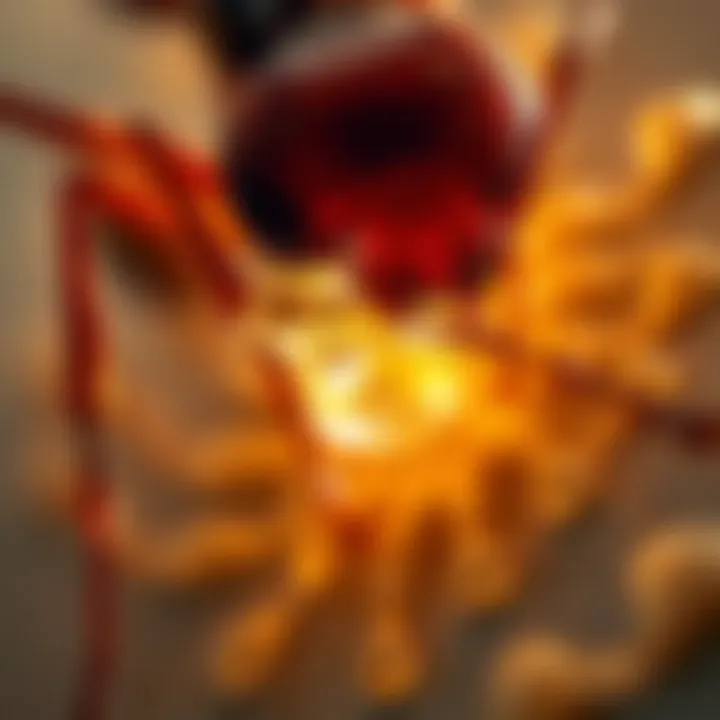 Managing Ant Infestations with Bayer Ant Gel Illustration of ant infestation management with Bayer Ant Gel