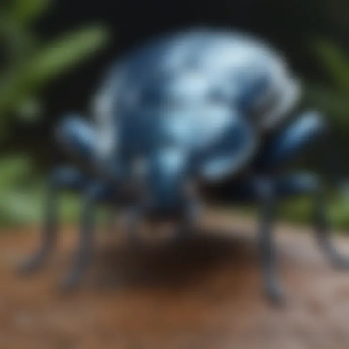 Visual representation debunking common myths about the Big Blue Bug