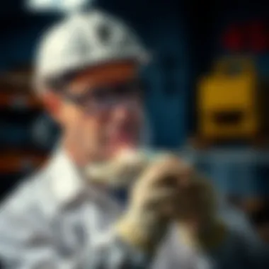 Expert Pest Control Strategy An expert examining pest control strategies