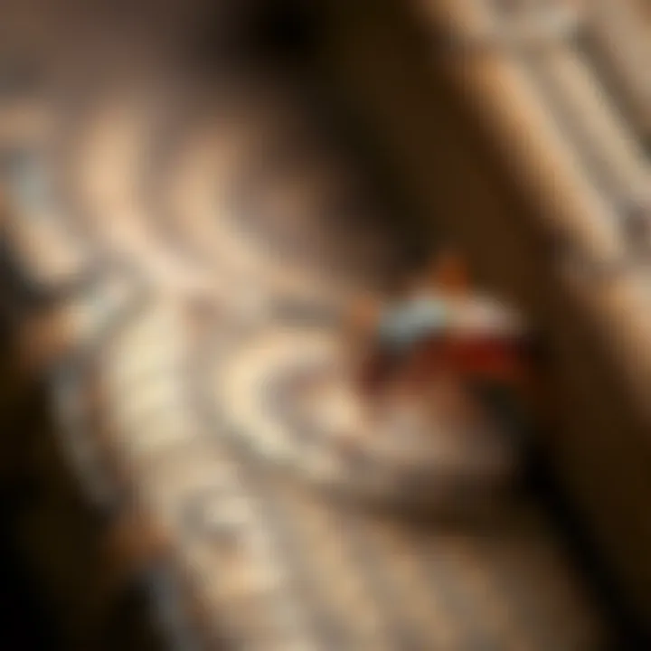 A close-up view of common household pests