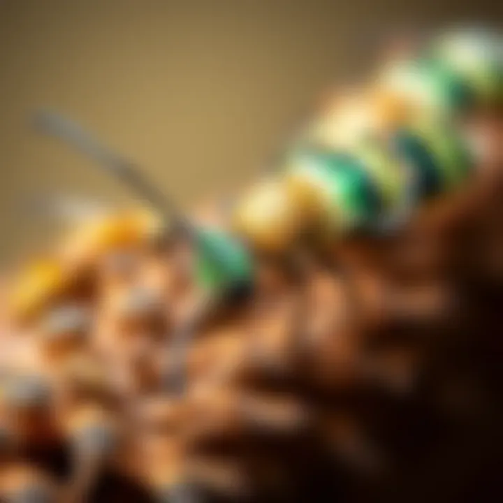 Beneficial Insects: Nature's Pest Control Agents A close-up of beneficial insects in action