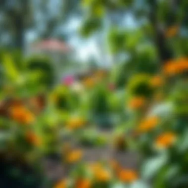 Promoting Biodiversity for Effective Pest Management A vibrant garden ecosystem promoting biodiversity