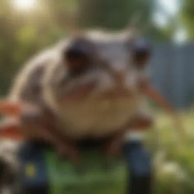 Eco-friendly pest control products displayed strategically