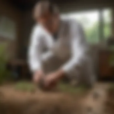Effective Science-Based Pest Management Strategies A technician applying a science-based pest management strategy