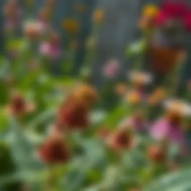 Natural Hornet Deterrents Natural hornet deterrent plants in a garden