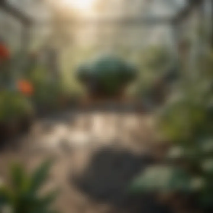 A demonstration of safe application of bug bombs in a greenhouse