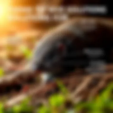 Effective Chemical Solutions for Moles Infographic detailing chemical solutions for mole eradication