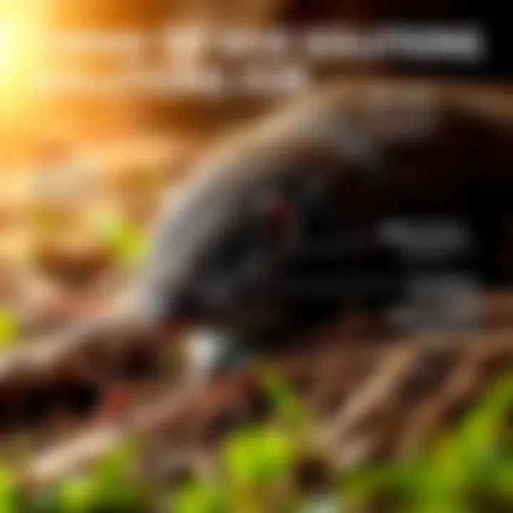 Effective Chemical Solutions for Moles Infographic detailing chemical solutions for mole eradication