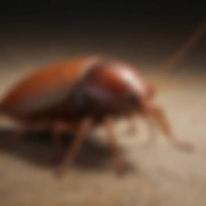 Identifying a cockroach in domestic settings