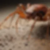 Detailed view of common pests in Dublin, CA, including ants and spiders