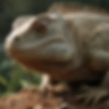 Health Implications of Iguana Feces Visual representation of health implications related to iguana feces