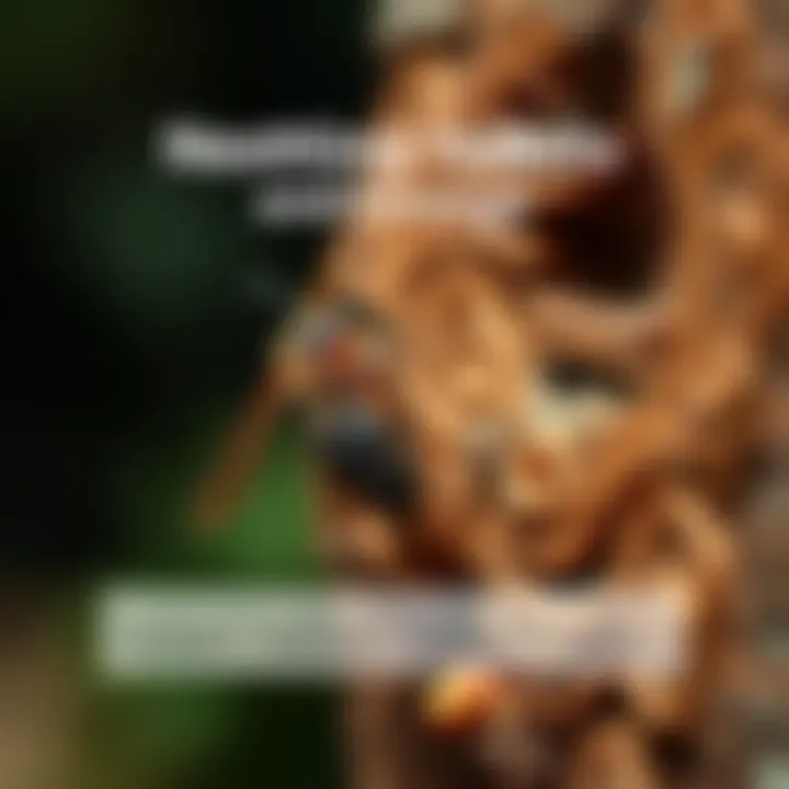 Nesting Habits and Damage Diagram showing carpenter bee nesting habits and damage