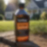 Detailed view of Cutter Backyard Bug Control bottle
