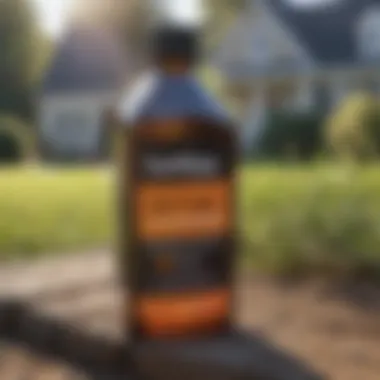Cutter Backyard Bug Control Product Overview Detailed view of Cutter Backyard Bug Control bottle