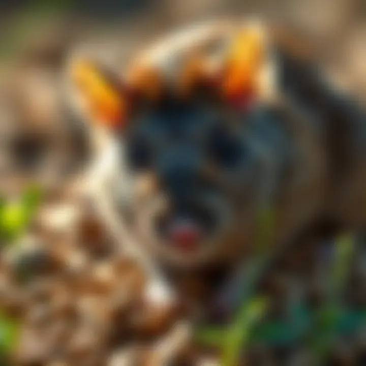 Non-Target Species Risks in Pest Management Visual representation of non-target species risks associated with rodent control