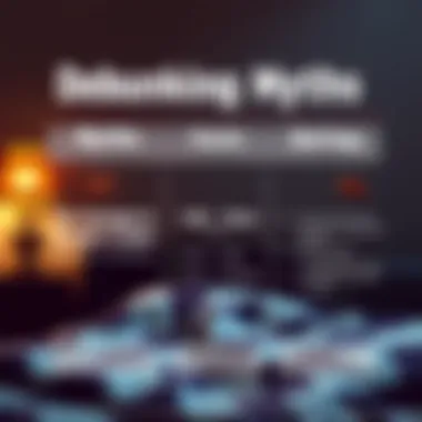 Debunking Myths About Bed Bugs Infographic comparing myths and facts about bed bugs