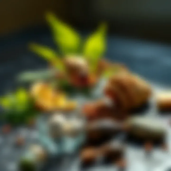 Natural Repellents for Spider Control Natural spider repellent ingredients displayed on a surface