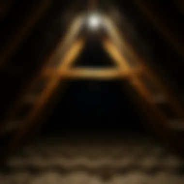 Clean Attic After Wasp Removal A clean attic space post-wasp removal, showcasing prevention techniques