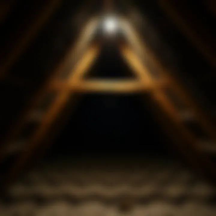 Clean Attic After Wasp Removal A clean attic space post-wasp removal, showcasing prevention techniques