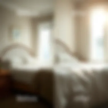 Effective Treatment Outcomes Before and after treatment of a bed bug-infested area