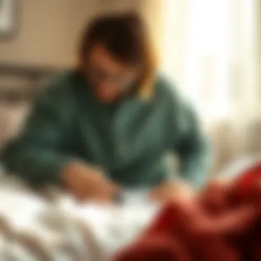 Thorough cleaning of bedding materials