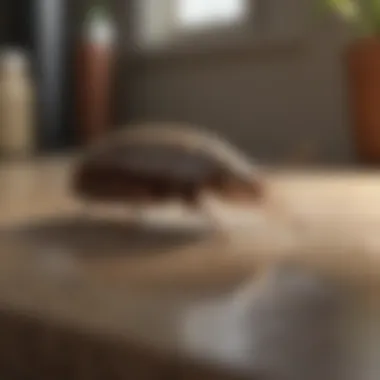 Natural repellents displayed on a countertop