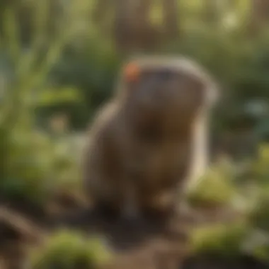 Understanding Voles in Your Garden Vole in a garden setting