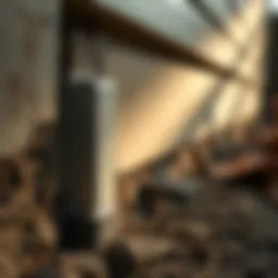 Close-up of a well-sealed foundation to prevent rodent entry