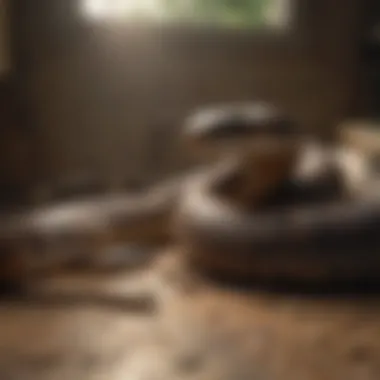 Safe removal of snakes from a home