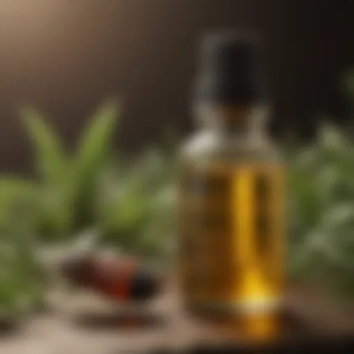 A collection of essential oils known for tick bite management