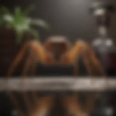 Chemical Solutions for Spider Control Chemical spider deterrents in action