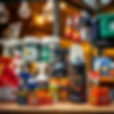 Pest Control Solutions Variety of pest control products on display