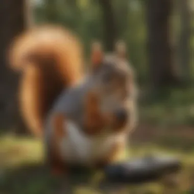 Effectiveness of Ultrasonic Devices Chart illustrating the effectiveness of ultrasonic devices for squirrels.