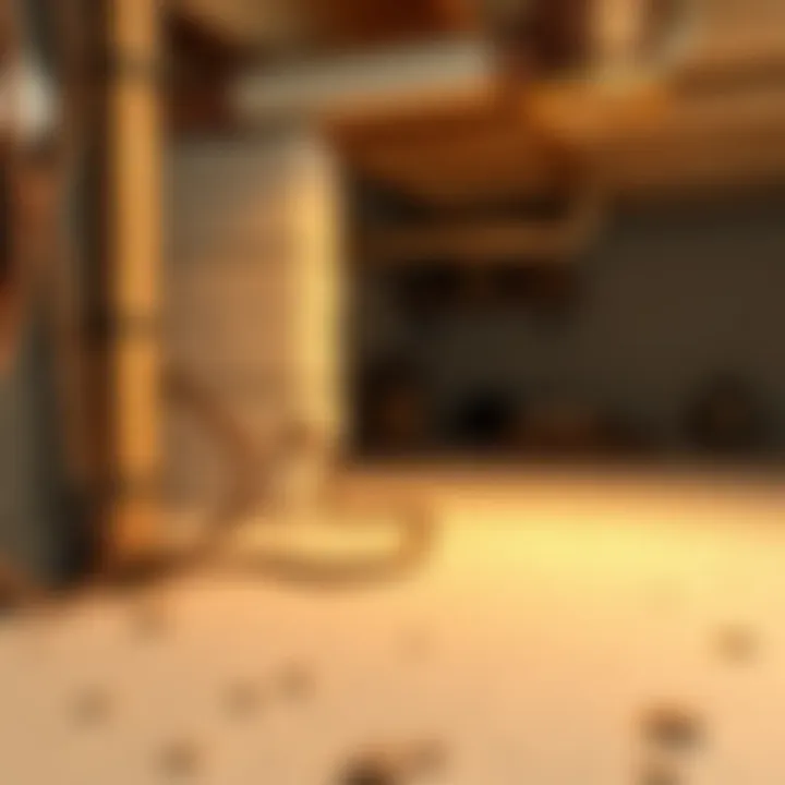 Illustration of local code regulations for basement insulation.