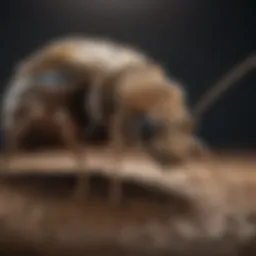 Illustration of pest behavior patterns