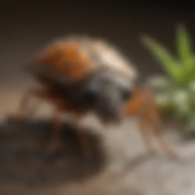 Close-up of common pests found in homes near the Grand River