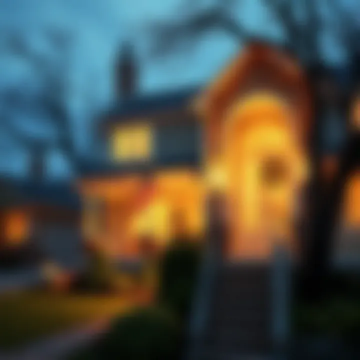 Home Protection Against Pests Illustration of a home protected from pest invasions