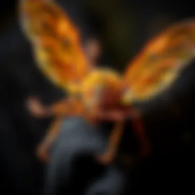 Variety of insects that threaten clothing integrity