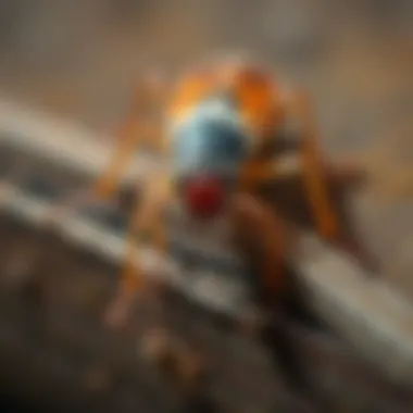 Common Household Pest Close-up of a common household pest