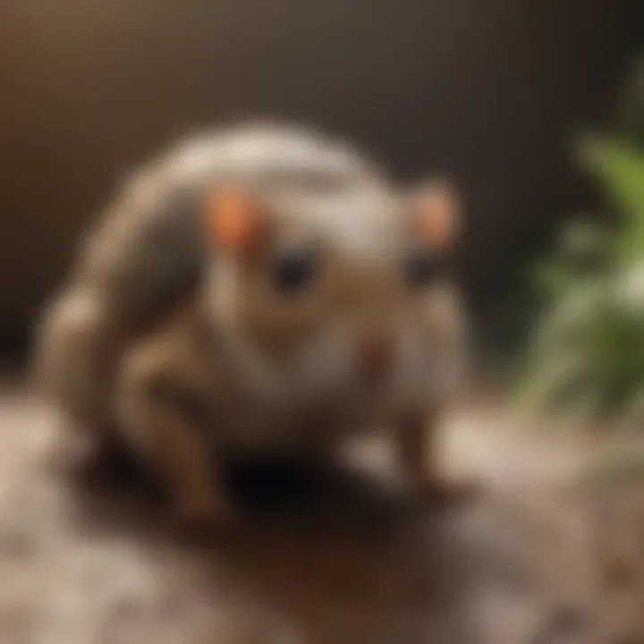 Visual representation of the environmental impact of pest control