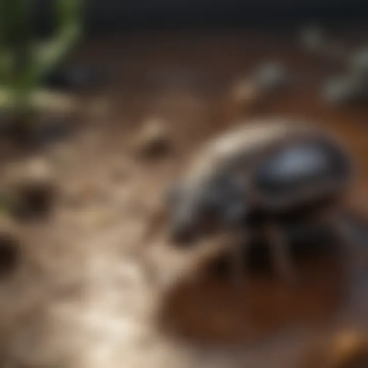Illustration of common pests found in Clermont