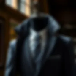 Sophisticated moth proof suit bag showcasing durable materials