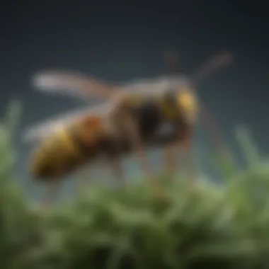Natural Herbs for Wasp Repellency A variety of natural herbs known for repelling wasps