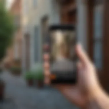 Mobile App for Sales Tracking Mobile app interface for door-to-door sales tracking